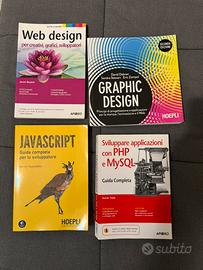 Libri di infromatica, programmazione e fotografia