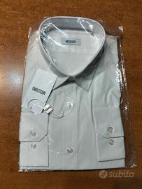 camicia nuova Moschino Heart applique 