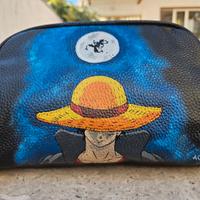 Pochette da polso ONE PIECE dipinto a mano