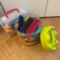 Costruzioni a pettine BRISTLE BLOCK Stackadoos.