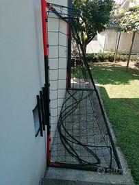 Porta da calcio 3x2 nera Kipsta Decathlon
