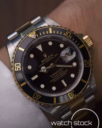Submariner Rolex Full set two tone 16613LN