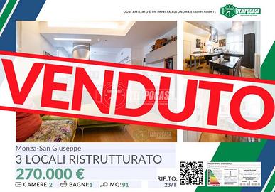 SPLENDIDO 3 LOCALI RISTRUTTURATO