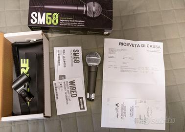 Shure SM58 Microfono Dinamico