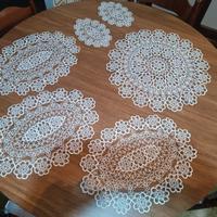 Centrini uncinetto ovali