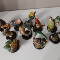 Modellini Uccelli Dipinti a Mano