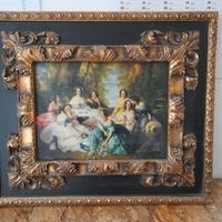 QUADRO ANTICO COME  DA FOTO
