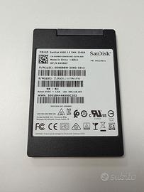 Hard Disk ssd sandisk x600 256gb