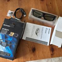 Coppia occhiali 3D - Sharp AN-3DG20-B