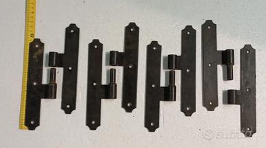 N.4 cerniere per porta - cancello - a perno