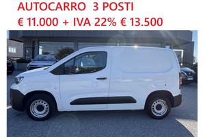 PEUGEOT PARTNER 1500 HDI 100 CV 3 POSTI