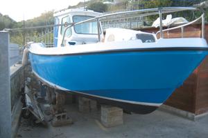 Barca pilotina motore entro bordo 7 mt