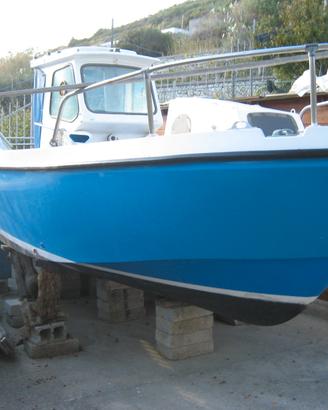 Barca pilotina motore entro bordo 7 mt