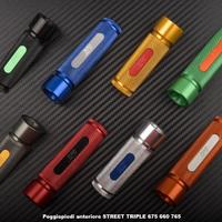 Poggiapiedi anteriore STREET TRIPLE 675 660 765