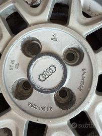Cerchi in lega Audi coupè GT - 80 serie B2 - 100