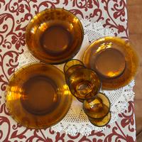 Servizio tavola completo 18 pezzi più bicchieri ve