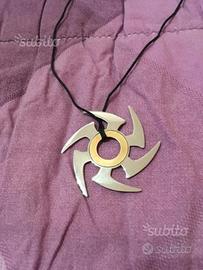 Collana ciondolo stella ninja