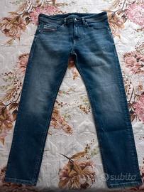jeans Diesel uomo W32 L 30 Thommer Slim blu