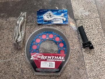 Corona Renthal e leve freno frizione Yamaha Yz Yzf