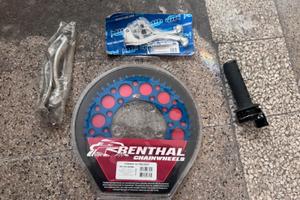 Corona Renthal e leve freno frizione Yamaha Yz Yzf