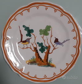 Piatto ceramica Bontempo 1862 Abruzzo Chieti