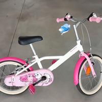 Bicicletta B'Twin Docto Girl 500da16 pollici