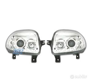 FARI PER RENAULT CLIO 98-01 LUCE DIURNA A LED FOND