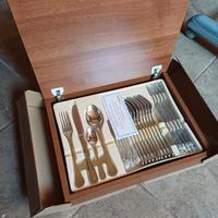 set posate in acciaio inox, 5 persone