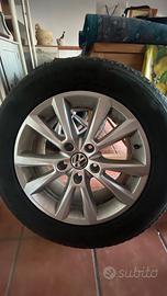 CERCHI ORIGINALI VW TOUAREG 18” + GOMME INVERNALI
