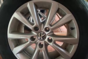 CERCHI ORIGINALI VW TOUAREG 18” + GOMME INVERNALI