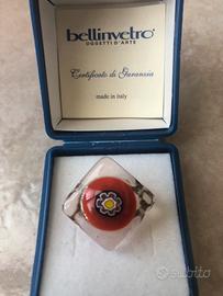 Anello vetro Murano