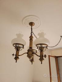 Lampadario retró originale O.M.A. 