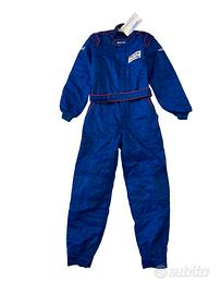 Tuta meccanico Sparco blu