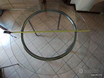 Tavolo rotondo d. 104cm Vetro