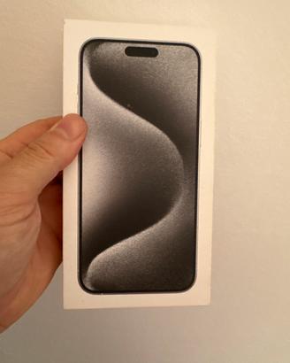 Iphone 15 pro max 256 bianco