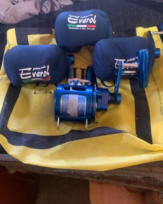 Mulinelli Everol 30 lb 4/0 doppia velocità