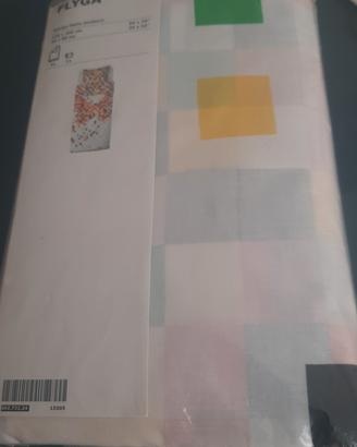 ikea   COPRIPIUMINO SINGOLO  +FEDERA     FLYGA 