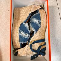 Espadrilla zeppa alta Castaner