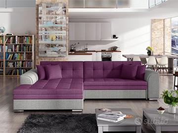 DIVANO STUPENDO E ROBUSTISSIMO, CON LARGA PENISOLA