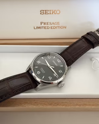Seiko Presage Limited Edition Smalto Verde fullset