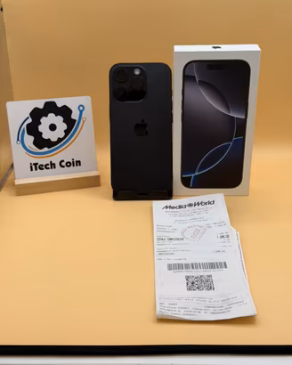 Iphone 16 pro 256gb black