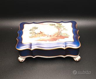 Scatola portagioie Capodimonte vintage 