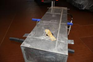 serbatoio in acciaio