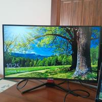 Monitor gaming YASHI curvo 27 pollici