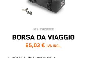Borsa da viaggio ktm