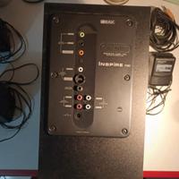 Creative home theater audio casse 5.1 e subwoofer 