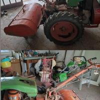 MOTOCOLTIVATORE PASQUALI 964 COMPRESI ACCESSORI