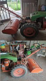 MOTOCOLTIVATORE PASQUALI 964 COMPRESI ACCESSORI