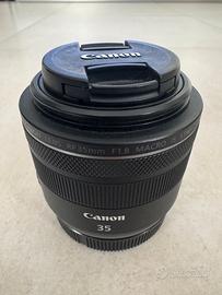 Canon rf 35 mm f1.8