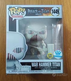 Funko,War Hammer Titan #1449,Attack on Titan, Glow